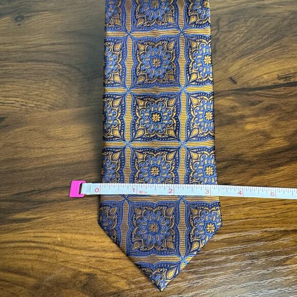 NWT TOM JAMES Executive Collection Silk Necktie Made In Italy  Tie - Picture 5 of 6